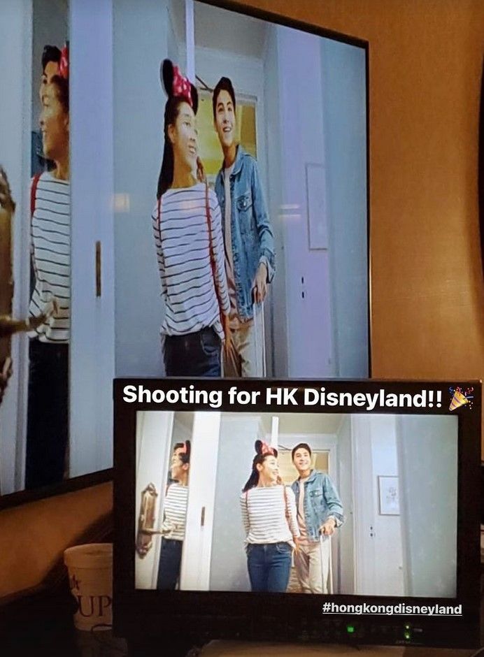 亦曾為香港迪士尼及海洋公園拍攝廣告，對鏡頭毫不陌生！   