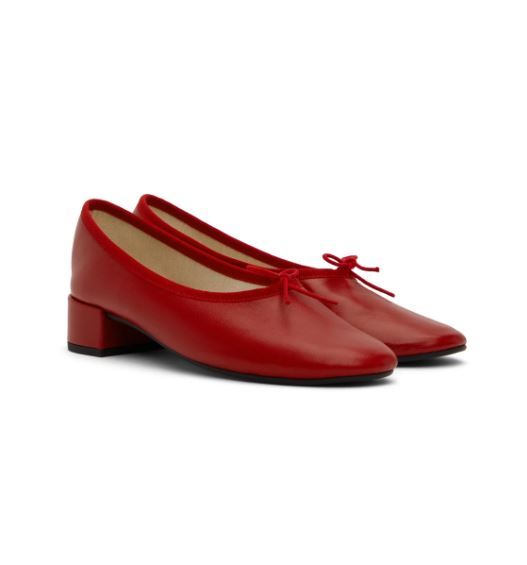 REPETTO SSENSE Exclusive Red Maia Heels 原價HKD $3490 | 特價HKD $1500 | 香港門市參考價HKD $3650【41折】