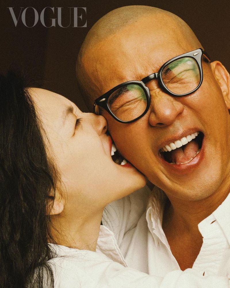 二人的婚後生活相當甜蜜，最近更一同為台灣《Vogue》拍攝雜誌封面。