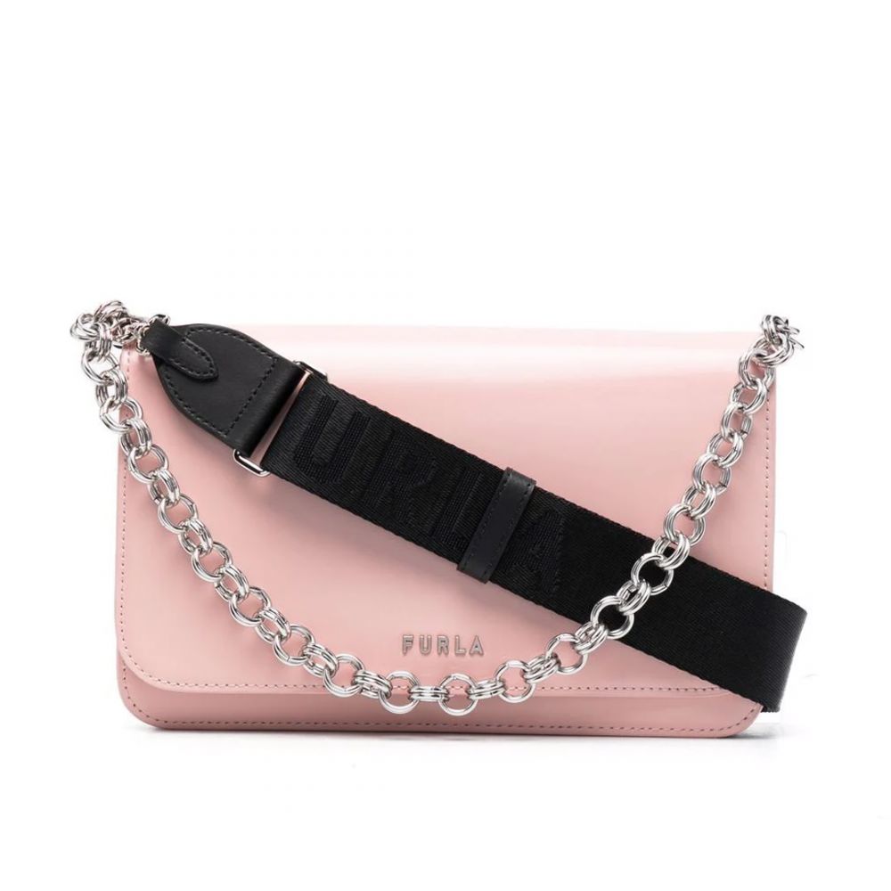 Small chain-strap branded shoulder bag  原價 HK$ 2,859 | 7折後 HK$ 2,001