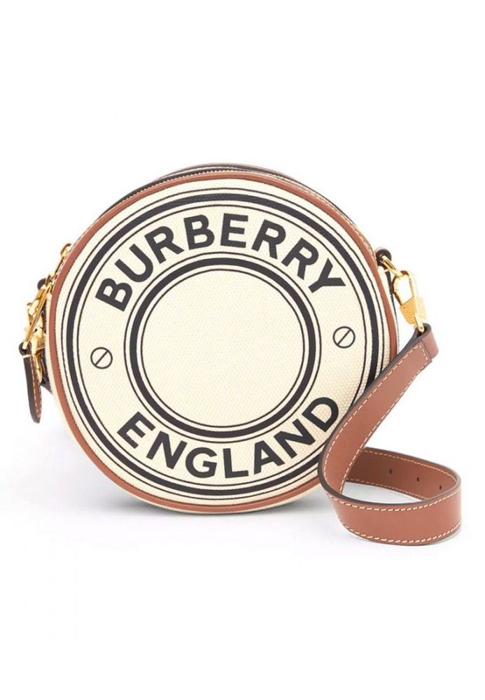 Burberry Logo Graphic Canvas And Leather Louise Crossbody Bag in Natural  原價 HK$ 9,500 | 折後 HK$ 7,895