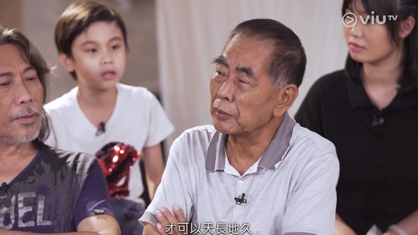 周中稱婚後培養感情先至最重要。（電視截圖）