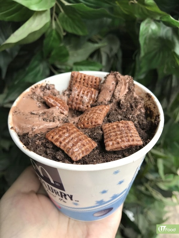 朱古力迷必食！麥當勞全新格格脆朱古力麥旋風