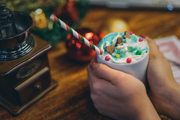 Cute到震 造型聖誕Latte