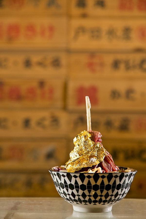 50％OFF 怒吃 浮誇金箔海鮮丼