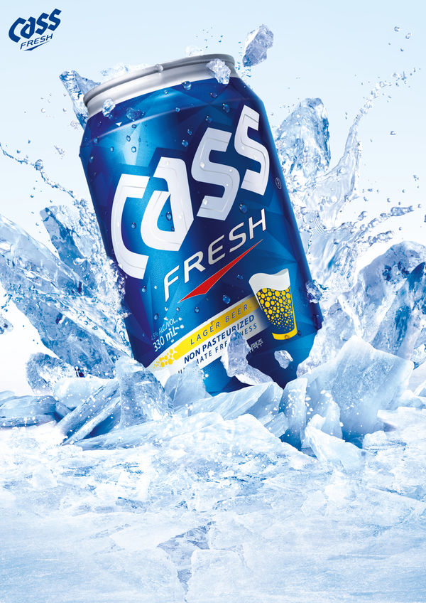 令冬天更冰爽！韓國人氣啤酒「Cass Fresh」正式登陸香港！