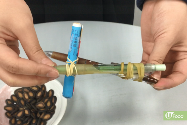 兩枝筆就搞掂～輕鬆自製剝瓜子神器！