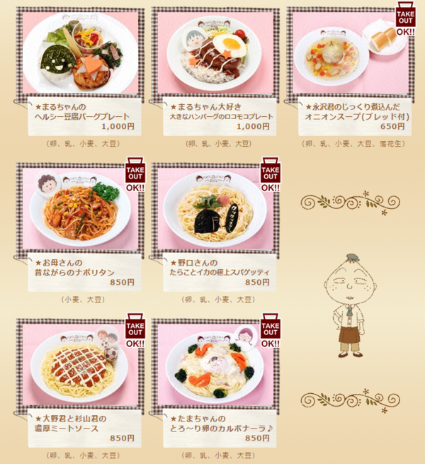 日本櫻桃小丸子CAFE期間限定：中華肉包- 永澤饅頭