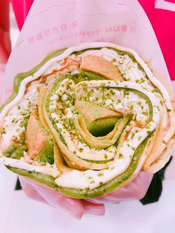 台灣首創芝士撻crepe！北海道抹茶乳酪塔三重奏