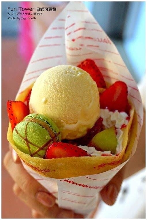 台灣首創芝士撻crepe！北海道抹茶乳酪塔三重奏