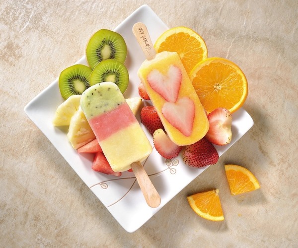 台南散步美食～水果天然手工雪條！