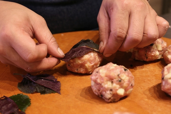 祖堯下廚：紫蘇葉豬肉餅