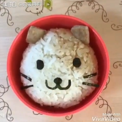 祝賀日本貓之日～自製貓貓飯糰