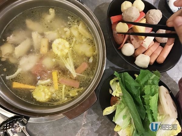 必點椰子雞湯底！$84觀塘平價任飲任食火鍋
