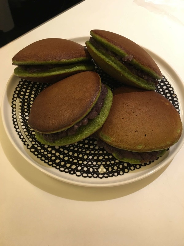 和風免焗甜點！多餡抹茶紅豆銅鑼燒