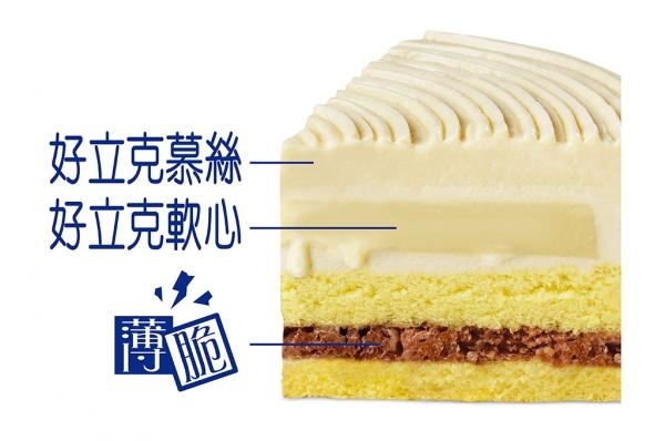 童年回憶變甜品！連鎖餅店新出好立克蛋糕