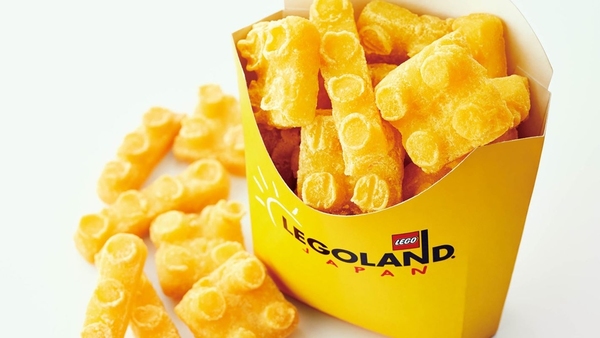 連食物都係LEGO！名古屋LEGOLAND推積木形狀薯條
