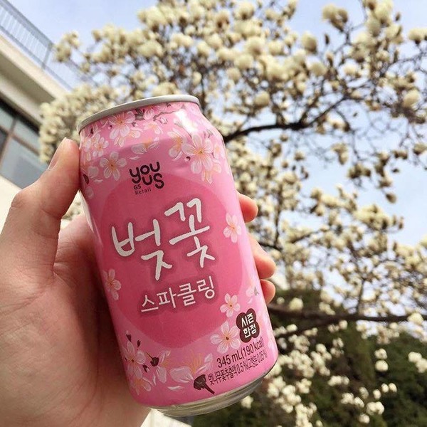 春季限定！韓國便利店出櫻花飲品