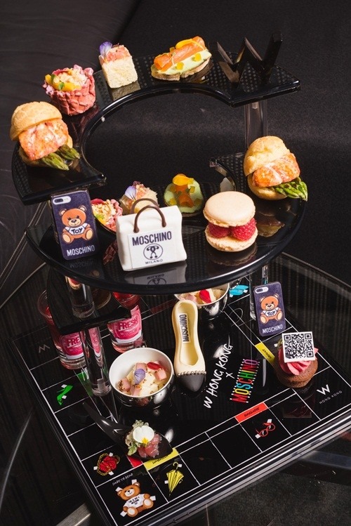W酒店聯乘MOSCHINO 「EAT, PLAY, REPEAT」下午茶體驗