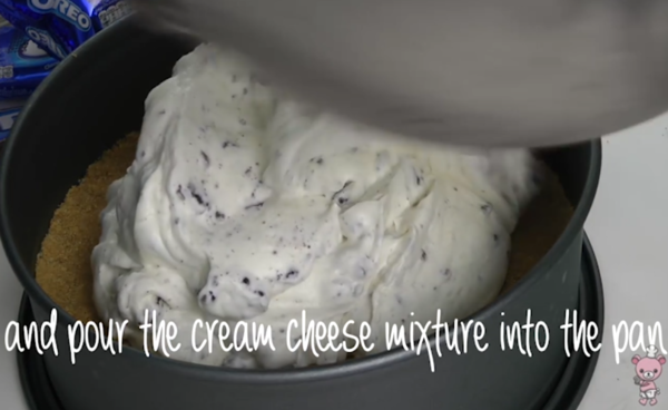 免焗甜品：多重口感OREO芝士餅