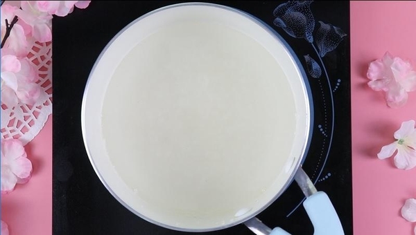 超夢幻~粉紅櫻花奶凍!