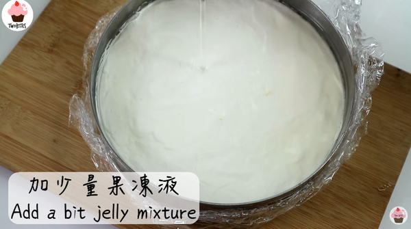 櫻花熱潮不減~乳酪慕斯蛋糕！