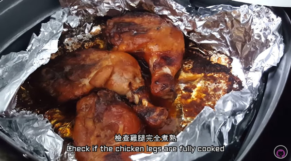 好味又易整～叉燒醬烤雞腿