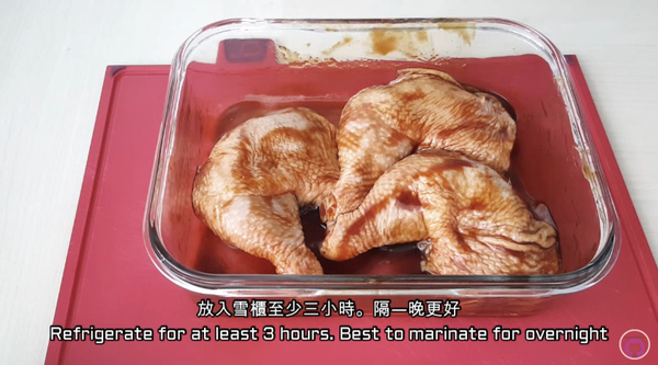 好味又易整~叉燒醬烤雞腿