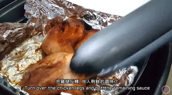 好味又易整~叉燒醬烤雞腿