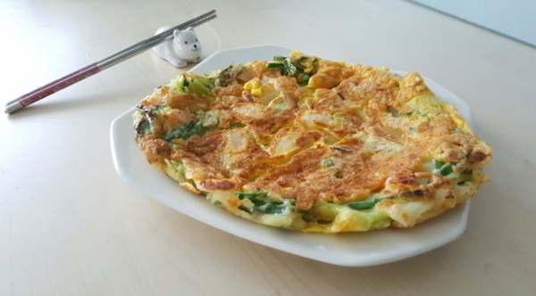 超簡單！5種材料自製韓式煎餅~
