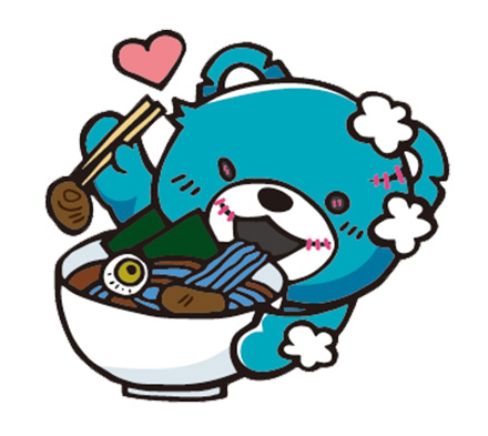 北海道限定！可怕的藍色喪屍拉麵