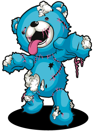 北海道限定！可怕的藍色喪屍拉麵