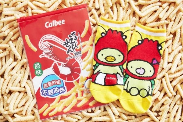 指定地點買零食即送！卡樂B得意吉祥物「河童蝦」精品