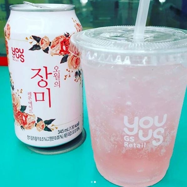 櫻花飲品已過季！韓國便利店出粉紅玫瑰檸檬水