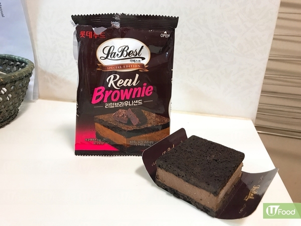 韓國新出！超吸引Brownie雪糕三文治
