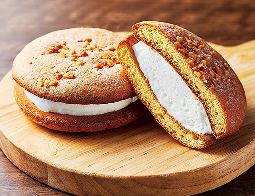 日本便利店新品 酥皮泡芙＋牛乳忌廉三文治