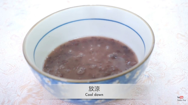 滑捋捋~透心涼紅豆牛奶布甸！