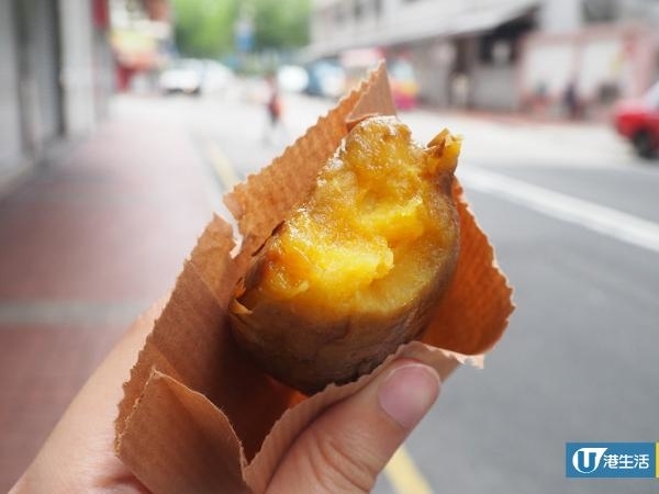 旺角掃台灣街頭小食 冰烤番薯冰感幼滑似雪糕！