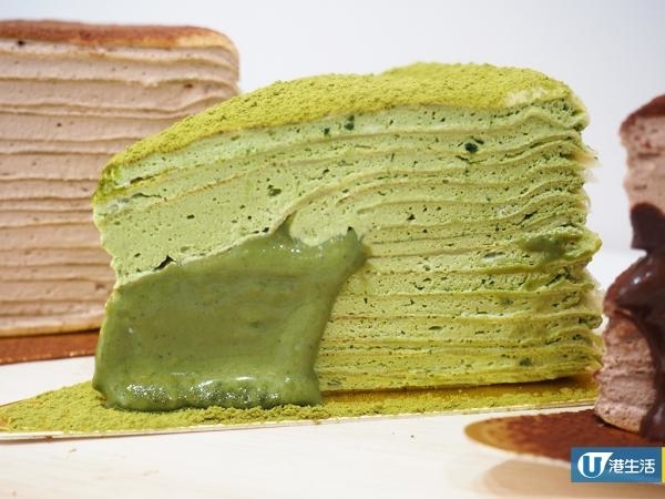 網上人氣千層蛋糕鋪殺入太子　熱賣14層流心抹茶口味！