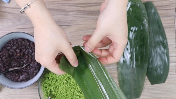 迷你水晶糭二重奏！抹茶紅豆及紫薯味 食譜