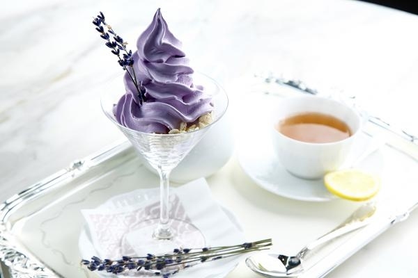 浪漫粉紫薰衣草雪糕 香節限定新口味