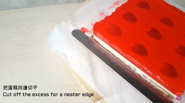 飯後甜品 免焗士多啤梨果凍芝士蛋糕