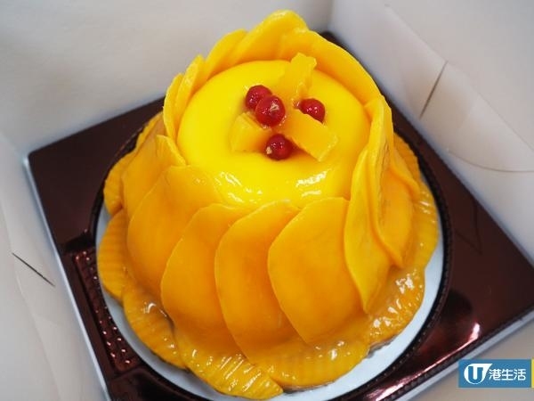 聖安娜全新芒果蛋糕　足400克重量級芒果肉