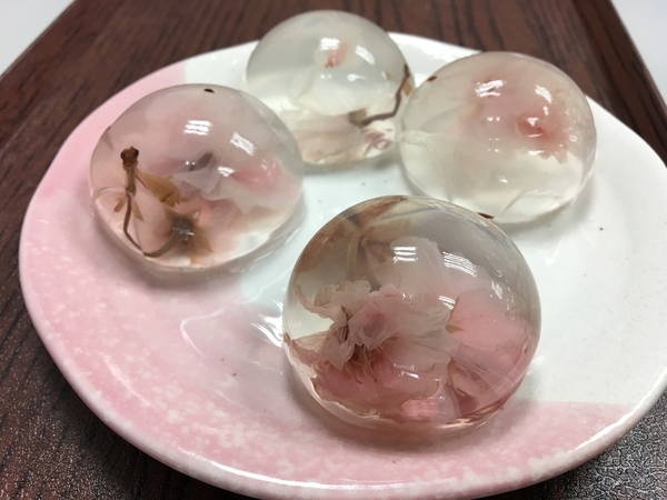簡單自製日本夢幻和菓子 - 「櫻花水信玄餅」