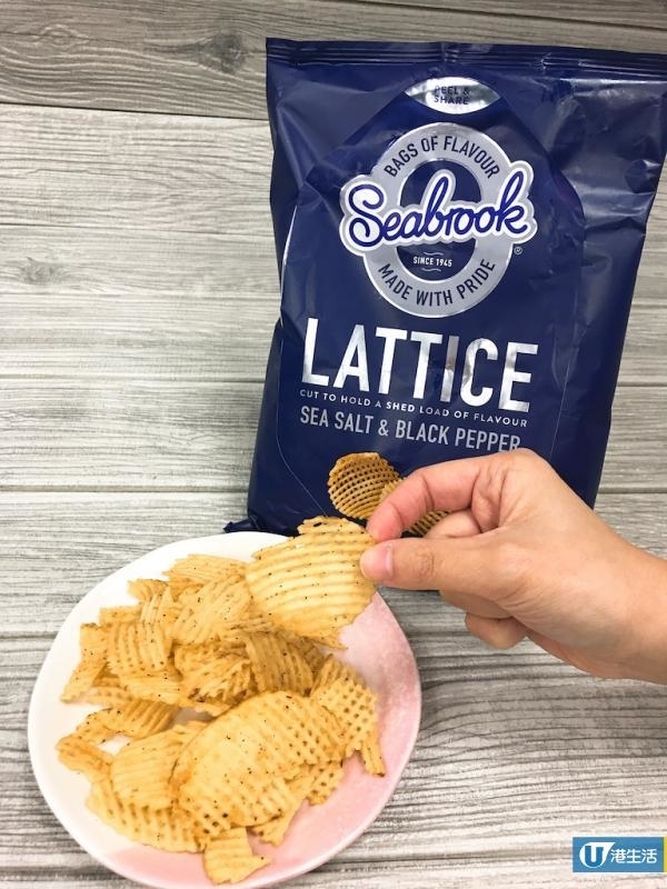 英國脆卜卜薯格新上架 易開設計方便食