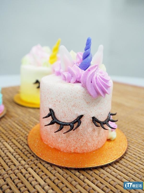 粉色獨角獸蛋糕登場！雪糕甜品店夢幻新品