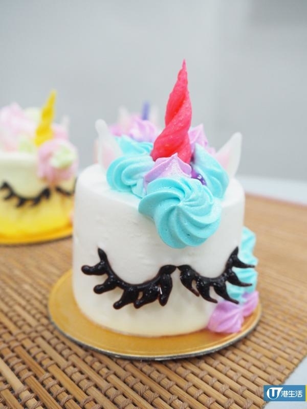 粉色獨角獸蛋糕登場！雪糕甜品店夢幻新品