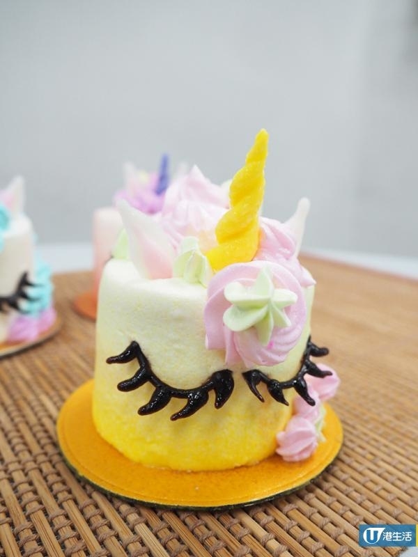 粉色獨角獸蛋糕登場！雪糕甜品店夢幻新品