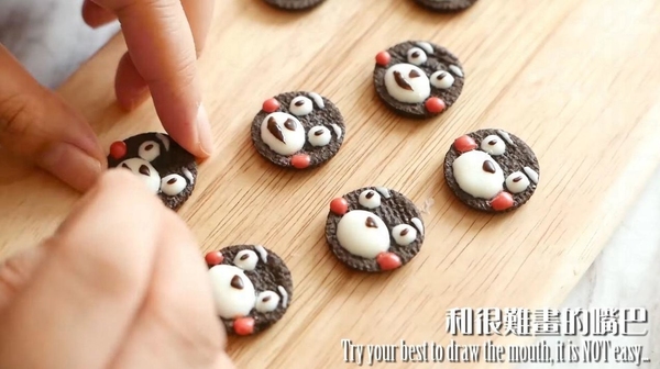 可愛熊本熊甜品！超簡單免焗OREO芝士凍餅食譜 