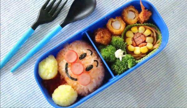 超可愛！簡單自製麵包超人便當